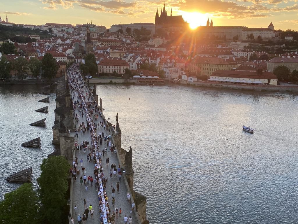 Photography 7 of project Dinner at the Charles Bridge