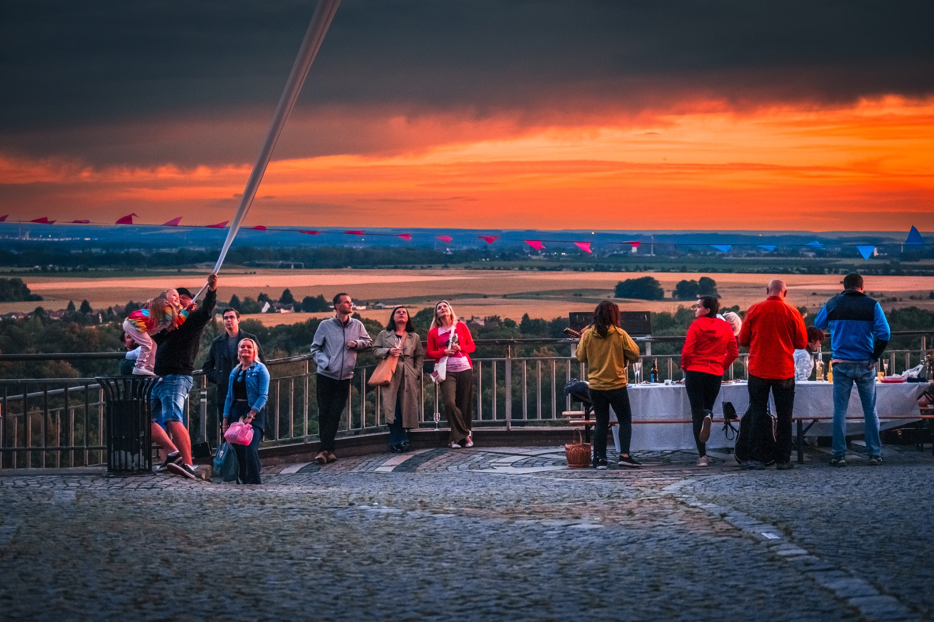 Photography 15 of project Tables above the Confluence/ Neighbors' Dinner in Mělník